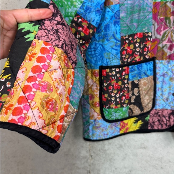 Supreme reversible pachwork Blouson Jackets sz M - Picture 4 of 14